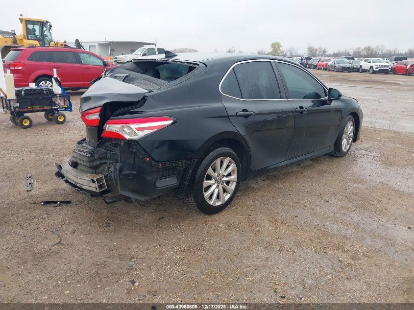 2019 Toyota Camry Le VIN: 4T1B11HK5KU166104 Lot: 43960806