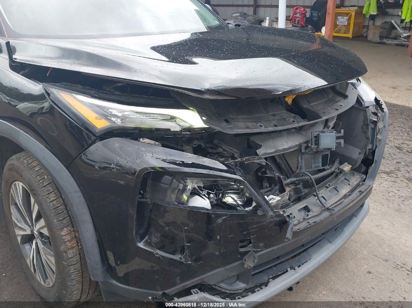 2021 Nissan Rogue Sv Intelligent Awd VIN: 5N1AT3BB2MC695626 Lot: 43960818