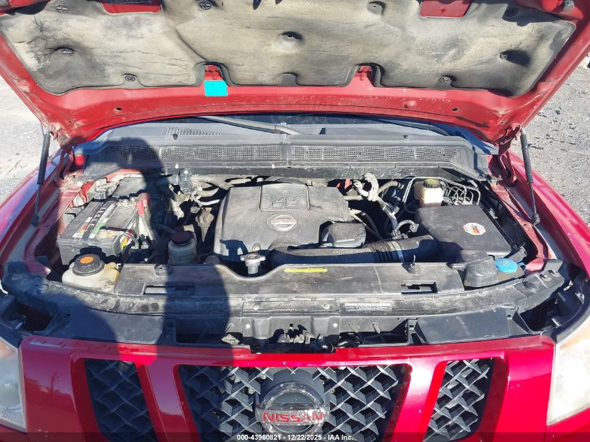 2010 Nissan Titan Pro-4X VIN: 1N6AA0CCXAN311976 Lot: 43960821