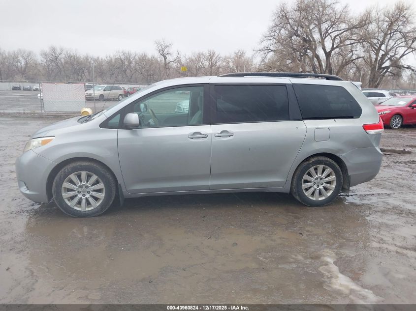 2012 Toyota Sienna Xle 7 Passenger VIN: 5TDDK3DC7CS047092 Lot: 43960824