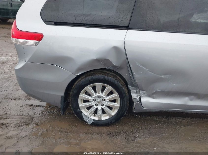 2012 Toyota Sienna Xle 7 Passenger VIN: 5TDDK3DC7CS047092 Lot: 43960824