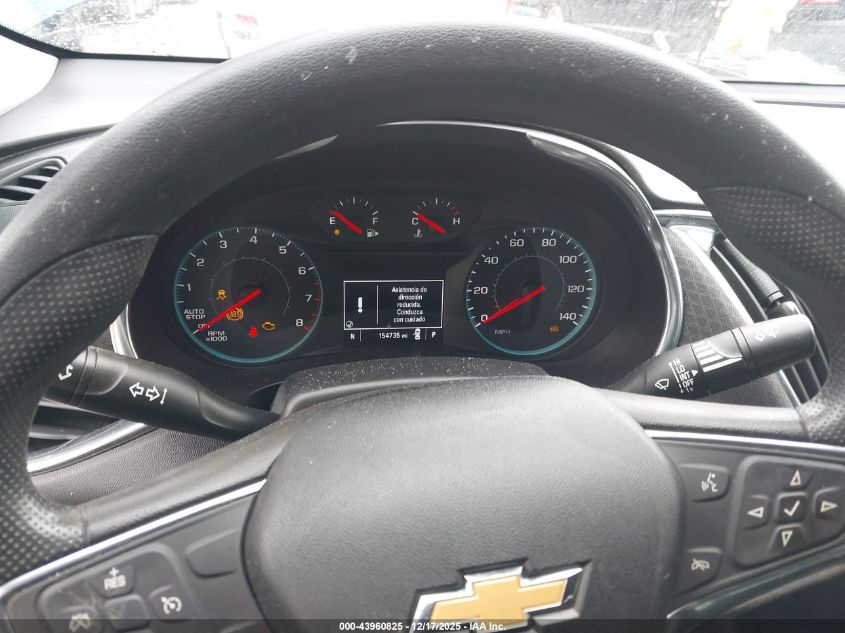 2019 Chevrolet Malibu Lt VIN: 1G1ZD5ST1KF152894 Lot: 43960825