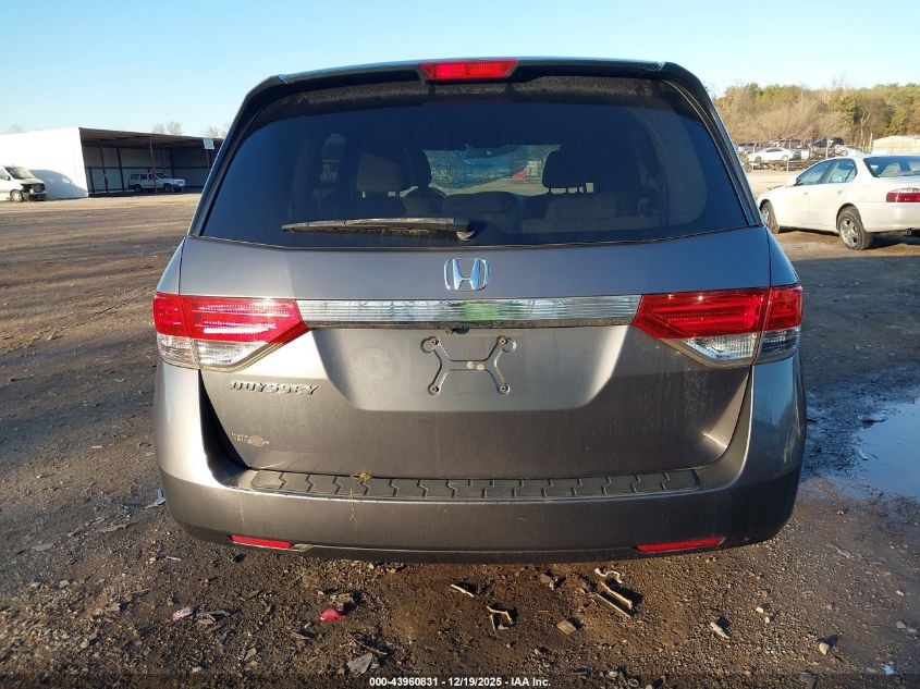 2014 Honda Odyssey Ex VIN: 5FNRL5H44EB036592 Lot: 43960831