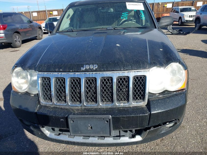 2008 Jeep Grand Cherokee Overland VIN: 1J8HR68238C136269 Lot: 43960835