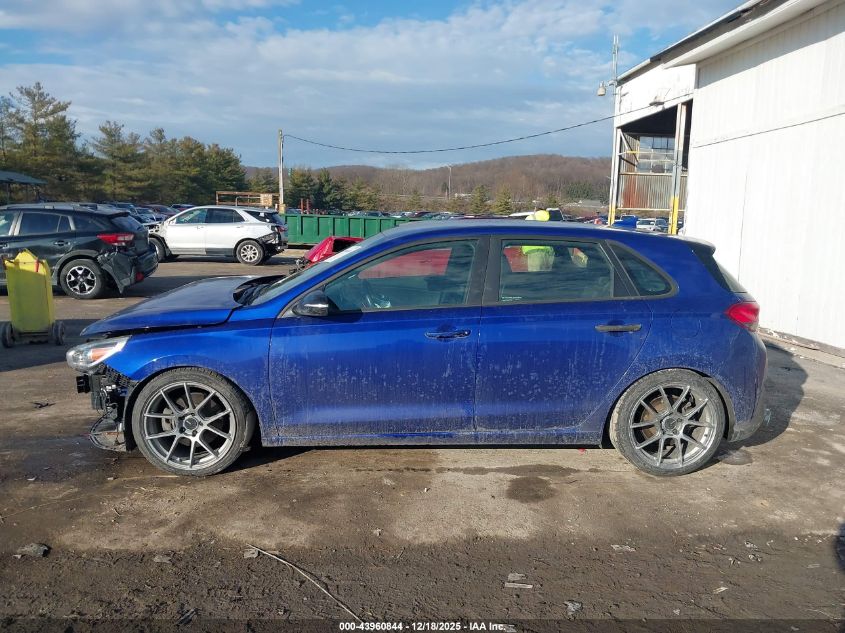 2019 Hyundai Elantra Gt N Line VIN: KMHH55LC4KU105851 Lot: 43960844