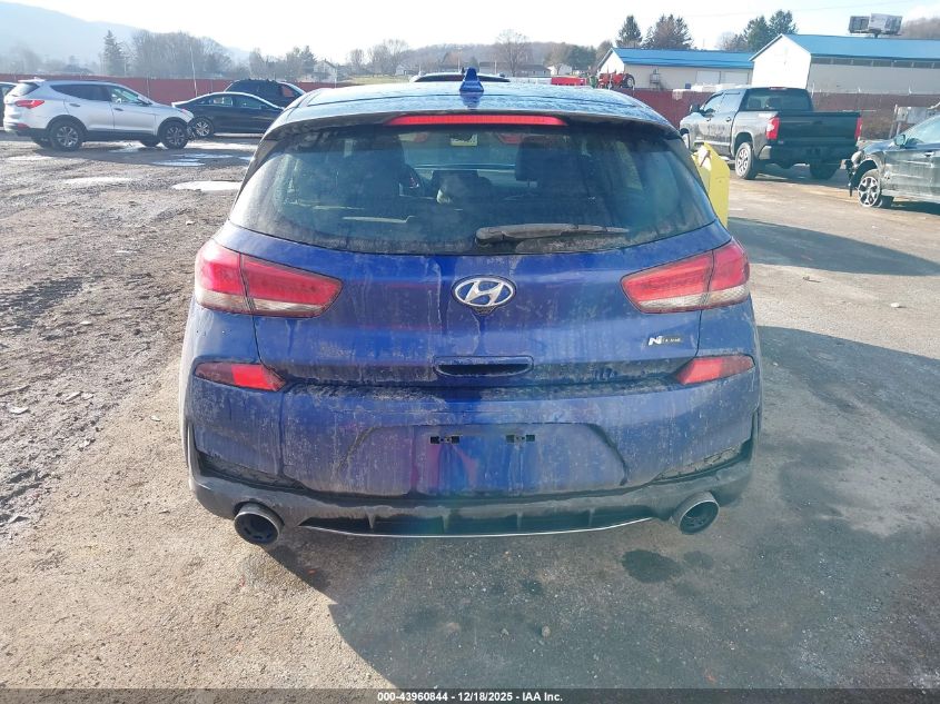 2019 Hyundai Elantra Gt N Line VIN: KMHH55LC4KU105851 Lot: 43960844