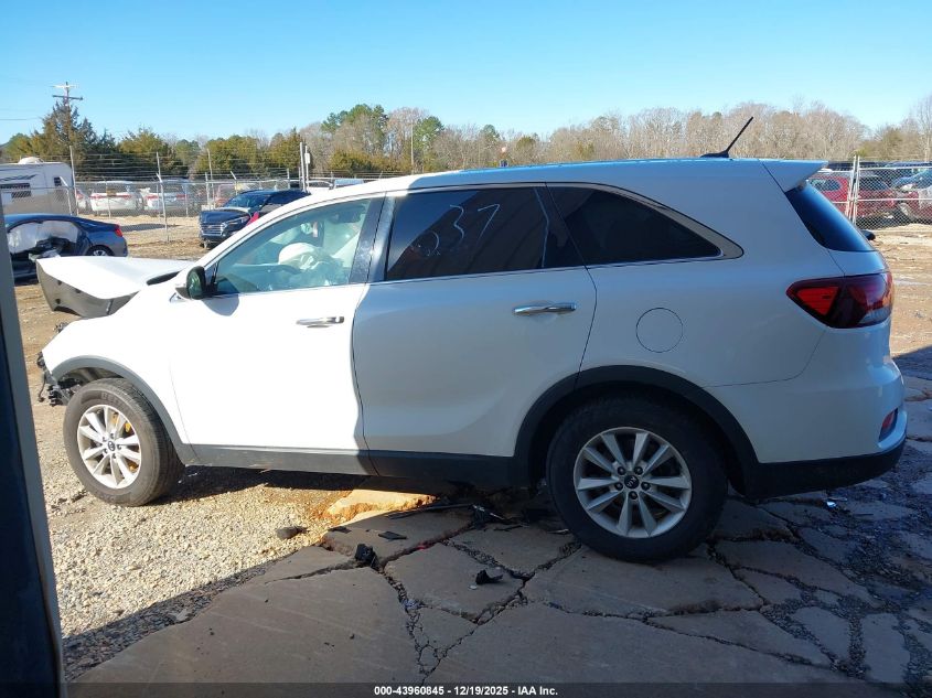 2020 Kia Sorento 2.4L L VIN: 5XYPG4A32LG673025 Lot: 43960845