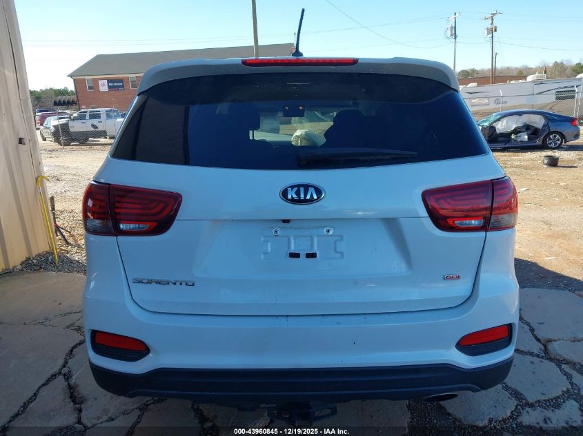 2020 Kia Sorento 2.4L L VIN: 5XYPG4A32LG673025 Lot: 43960845