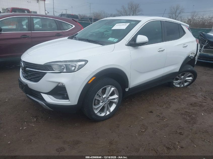 2022 Buick Encore Gx Awd Preferred VIN: KL4MMCSL7NB060524 Lot: 43960846