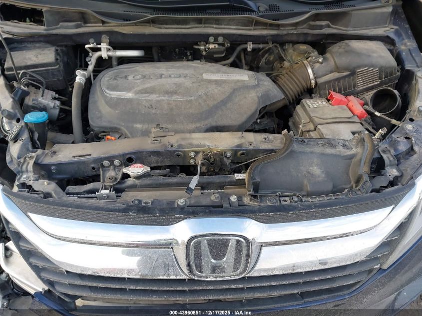 2019 Honda Odyssey Ex-L VIN: 5FNRL6H71KB082697 Lot: 43960851