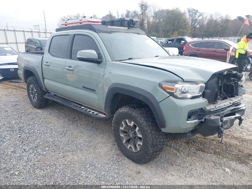 2022 Toyota Tacoma Trd Off Road VIN: 3TMAZ5CN1NM187011 Lot: 43960856