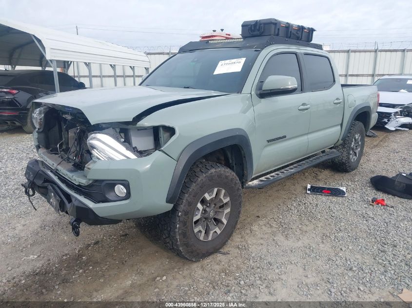 2022 Toyota Tacoma Trd Off Road VIN: 3TMAZ5CN1NM187011 Lot: 43960856