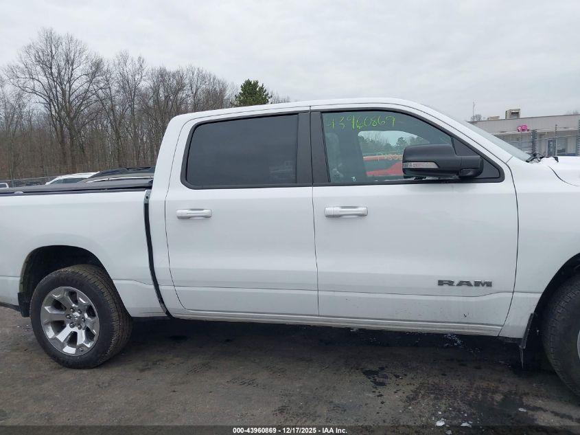 2022 Ram 1500 Big Horn 4X4 5'7 Box VIN: 1C6SRFFT8NN428354 Lot: 43960869