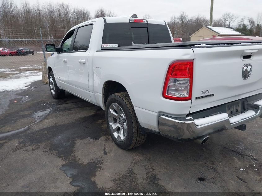 2022 Ram 1500 Big Horn 4X4 5'7 Box VIN: 1C6SRFFT8NN428354 Lot: 43960869