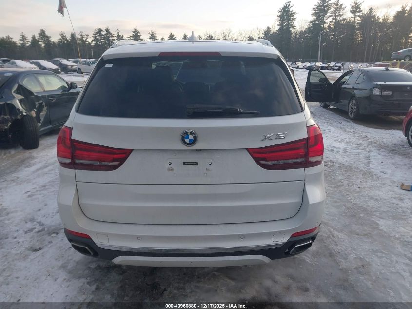2018 BMW X5 Sdrive35I VIN: 5UXKR2C5XJ0X09259 Lot: 43960880