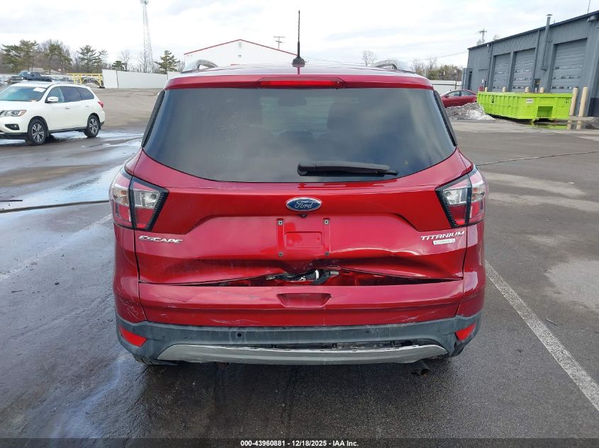 2017 Ford Escape Titanium VIN: 1FMCU0J94HUD37737 Lot: 43960881