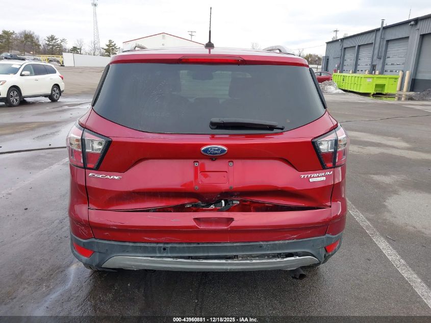 2017 Ford Escape Titanium VIN: 1FMCU0J94HUD37737 Lot: 43960881