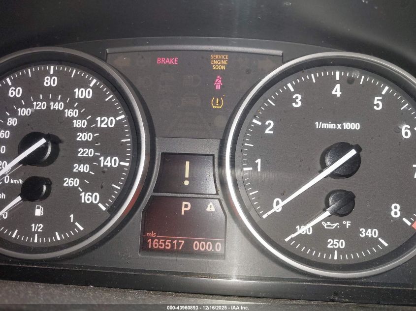 2008 BMW 335I VIN: WBAVB77578NH78465 Lot: 43960893