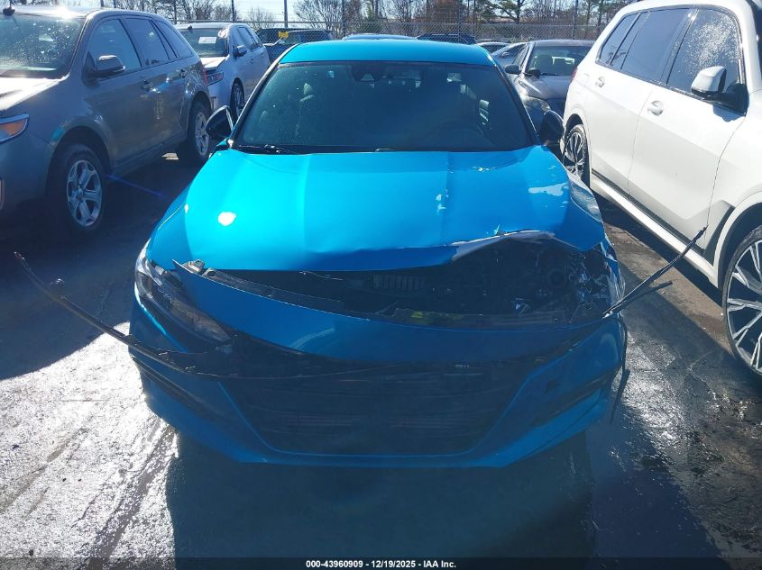 2018 Honda Accord Sport VIN: 1HGCV1F37JA158984 Lot: 43960909