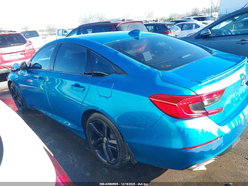 2018 Honda Accord Sport VIN: 1HGCV1F37JA158984 Lot: 43960909