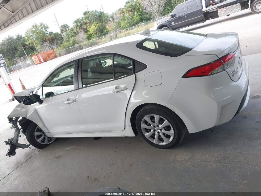 2022 Toyota Corolla Le VIN: JTDEPMAE9N3026962 Lot: 43960918