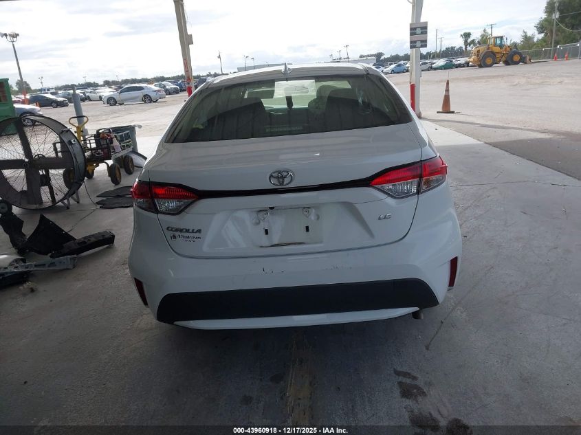 2022 Toyota Corolla Le VIN: JTDEPMAE9N3026962 Lot: 43960918
