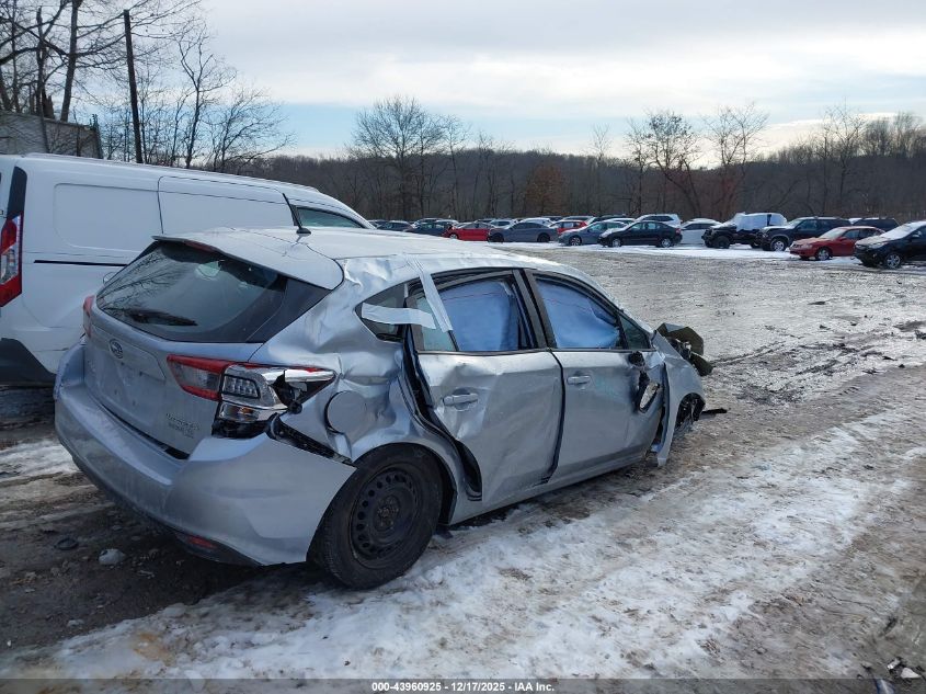 2023 Subaru Impreza Base 5-Door VIN: 4S3GTAB64P3700027 Lot: 43960925