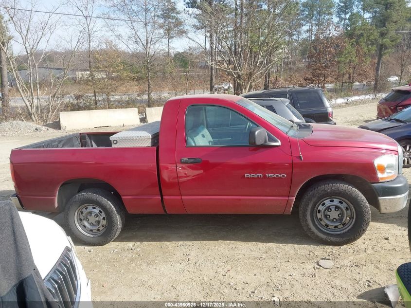 2006 Dodge Ram 1500 St VIN: 1D7HA16N86J123935 Lot: 43960926