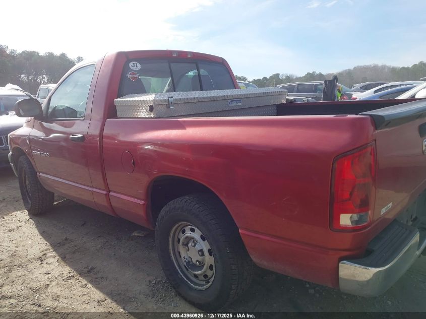 2006 Dodge Ram 1500 St VIN: 1D7HA16N86J123935 Lot: 43960926