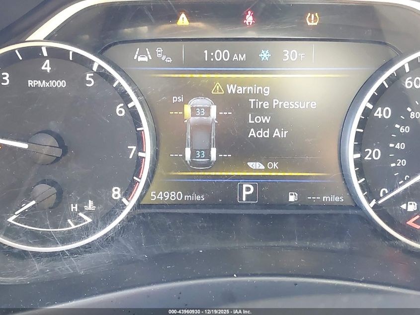 2022 Nissan Murano Sv Intelligent Awd VIN: 5N1AZ2BS2NC126284 Lot: 43960930