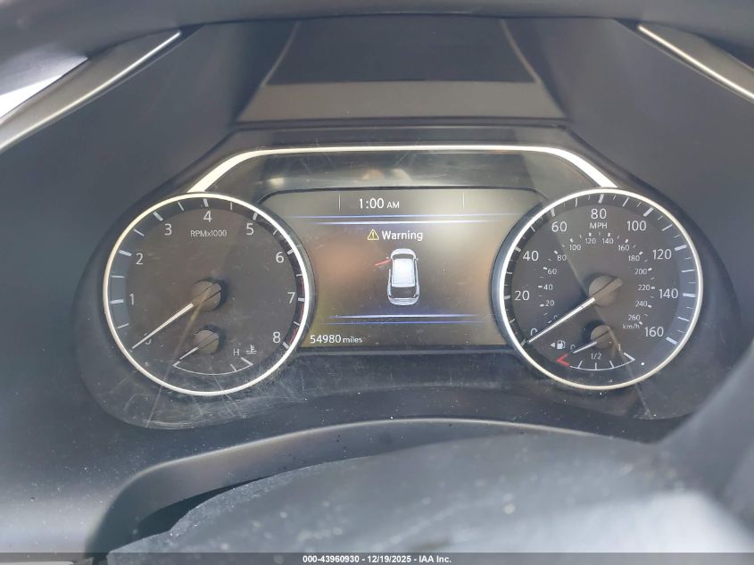 2022 Nissan Murano Sv Intelligent Awd VIN: 5N1AZ2BS2NC126284 Lot: 43960930