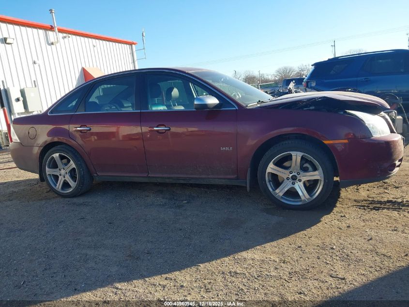 2008 Mercury Sable VIN: 1MEHM40W48G604736 Lot: 43960945