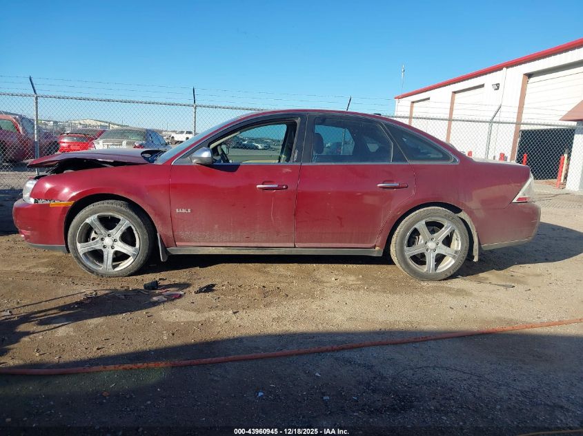 2008 Mercury Sable VIN: 1MEHM40W48G604736 Lot: 43960945