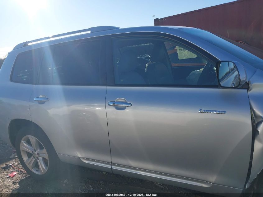 2008 Toyota Highlander Limited VIN: JTEES42A582070537 Lot: 43960949