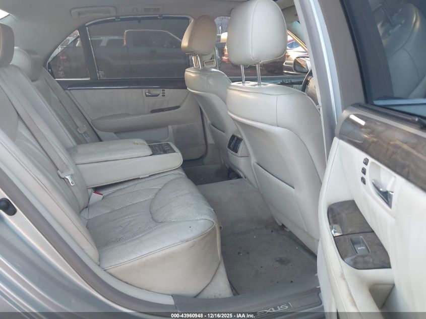 2001 Lexus Ls 430 VIN: JTHBN30F210021111 Lot: 43960948