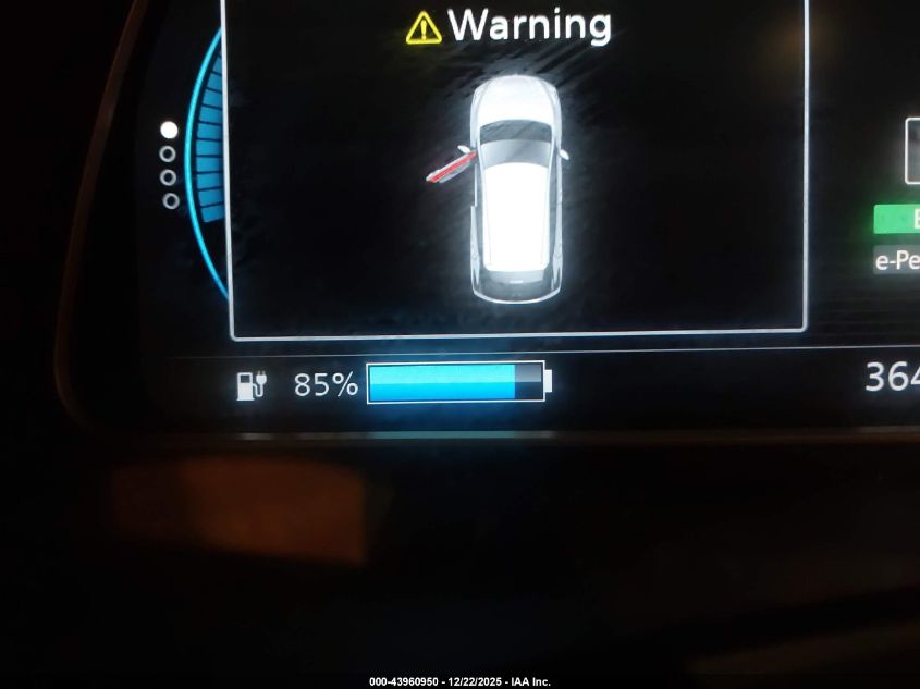 2020 Nissan Leaf Sv 40 Kwh VIN: 1N4AZ1CP8LC308485 Lot: 43960950