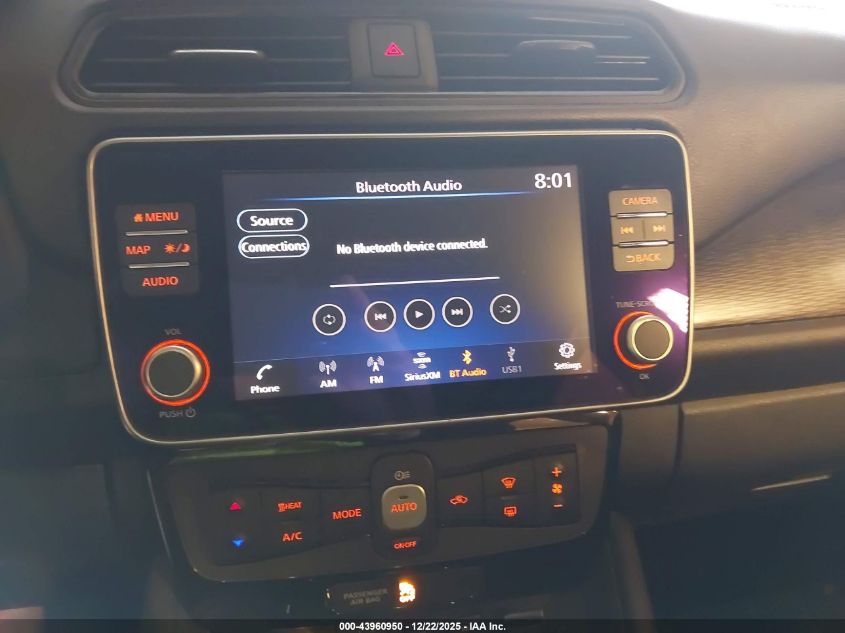 2020 Nissan Leaf Sv 40 Kwh VIN: 1N4AZ1CP8LC308485 Lot: 43960950