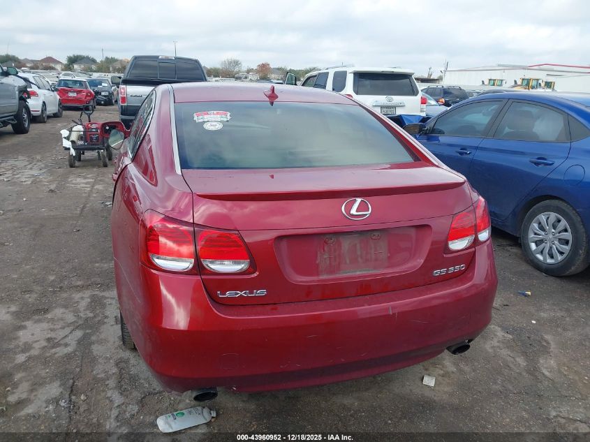 2008 Lexus Gs 350 VIN: JTHBE96S180035230 Lot: 43960952