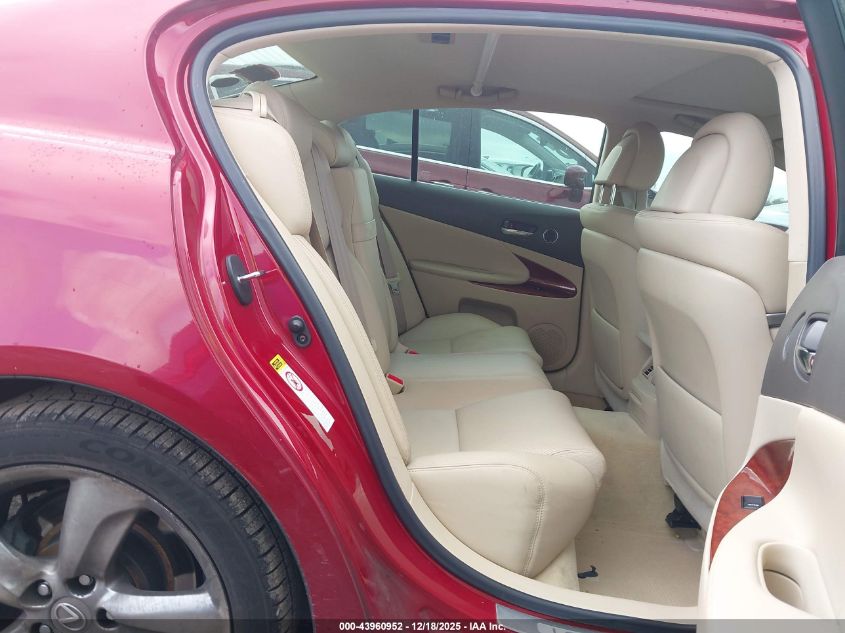 2008 Lexus Gs 350 VIN: JTHBE96S180035230 Lot: 43960952