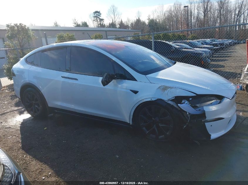 2023 Tesla Model X Dual Motor All-Wheel Drive/Standard Range VIN: 7SAXCDE52PF370365 Lot: 43960957