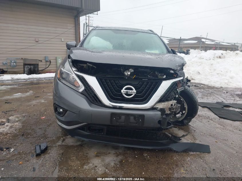 2018 Nissan Murano Platinum/S/Sl/Sv VIN: 5N1AZ2MG9JN124085 Lot: 43960962