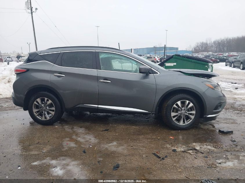 2018 Nissan Murano Platinum/S/Sl/Sv VIN: 5N1AZ2MG9JN124085 Lot: 43960962