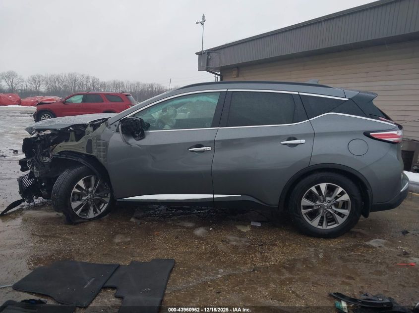2018 Nissan Murano Platinum/S/Sl/Sv VIN: 5N1AZ2MG9JN124085 Lot: 43960962