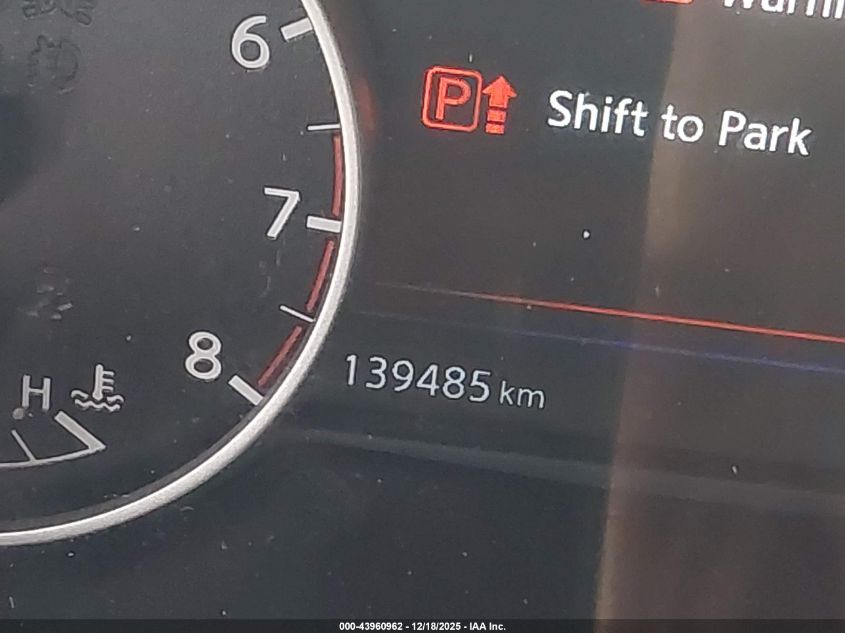 2018 Nissan Murano Platinum/S/Sl/Sv VIN: 5N1AZ2MG9JN124085 Lot: 43960962