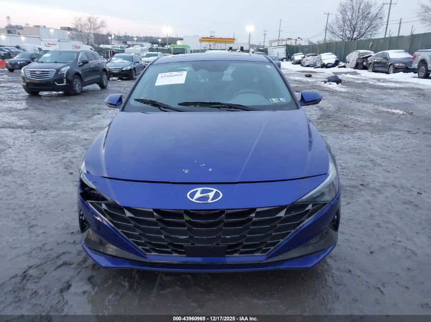 2022 Hyundai Elantra Sel VIN: KMHLN4AG8NU319479 Lot: 43960969