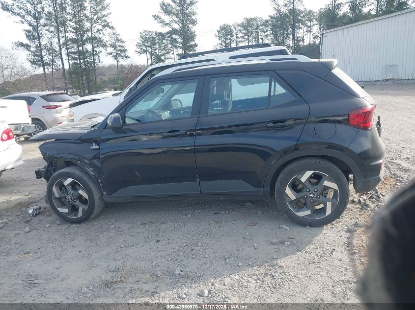 2022 Hyundai Venue Sel VIN: KMHRC8A3XNU199916 Lot: 43960970