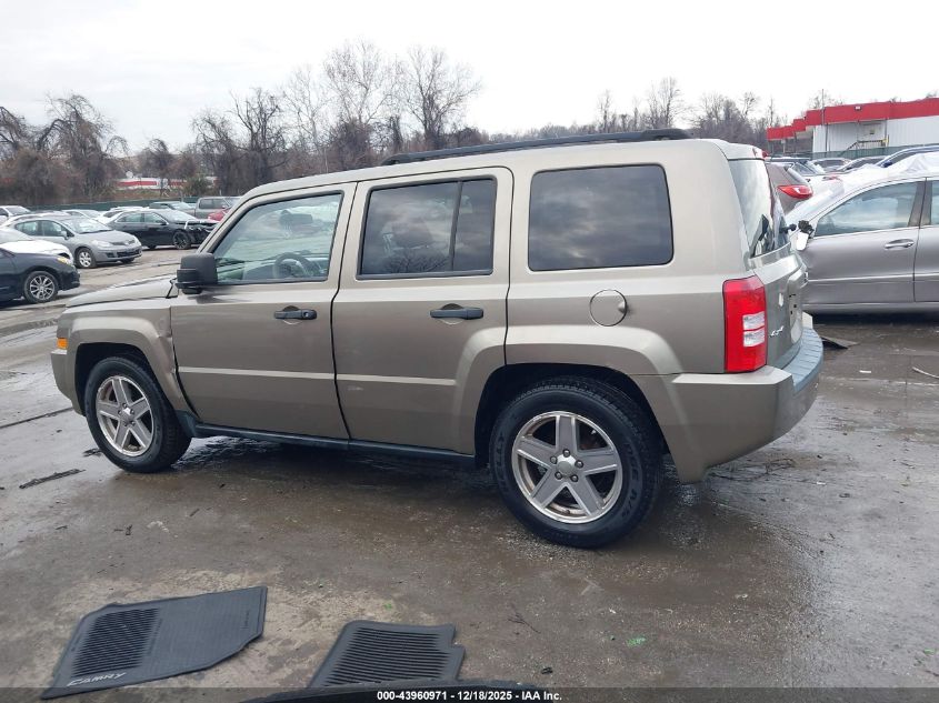 2008 Jeep Patriot Sport VIN: 1J8FF28W08D528955 Lot: 43960971