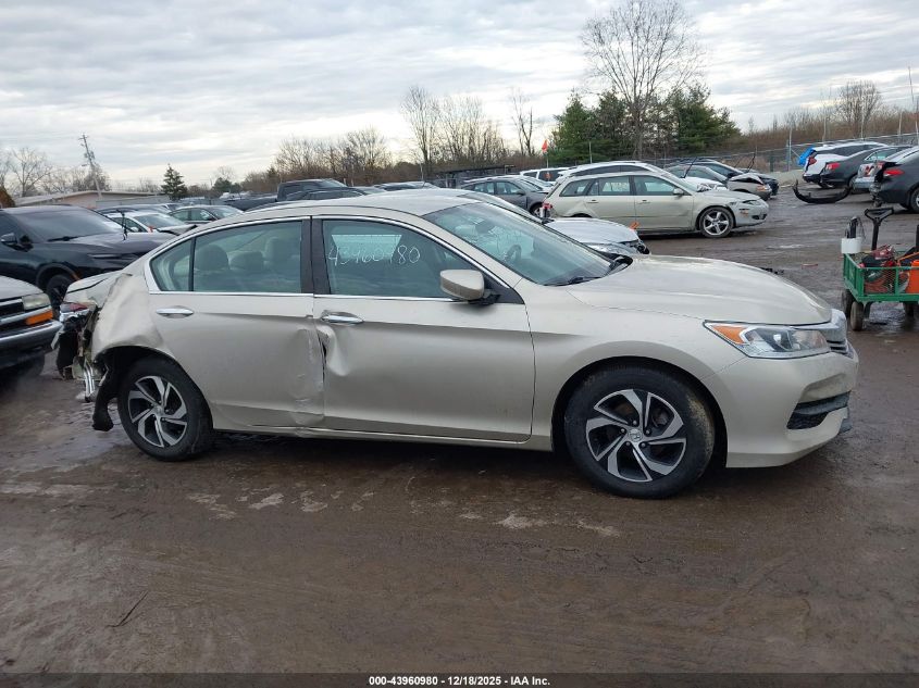 2017 Honda Accord Lx VIN: 1HGCR2F31HA305904 Lot: 43960980
