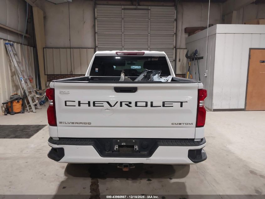 2019 Chevrolet Silverado 1500 Custom VIN: 3GCPYBEH3KG300700 Lot: 43960987