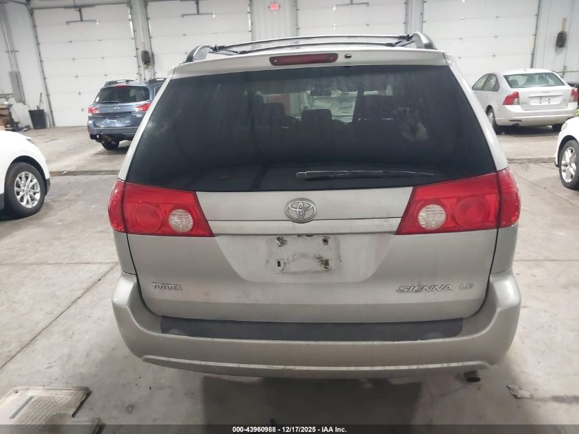 2008 Toyota Sienna Le VIN: 5TDZK23C18S173165 Lot: 43960988